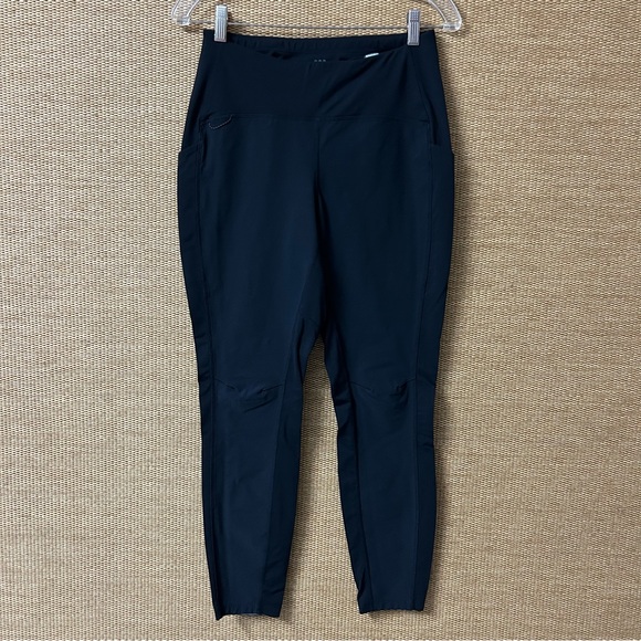 Title nine Pants - Title Nine Hybrid Hiking Leggings Womens Medium Black Nylon